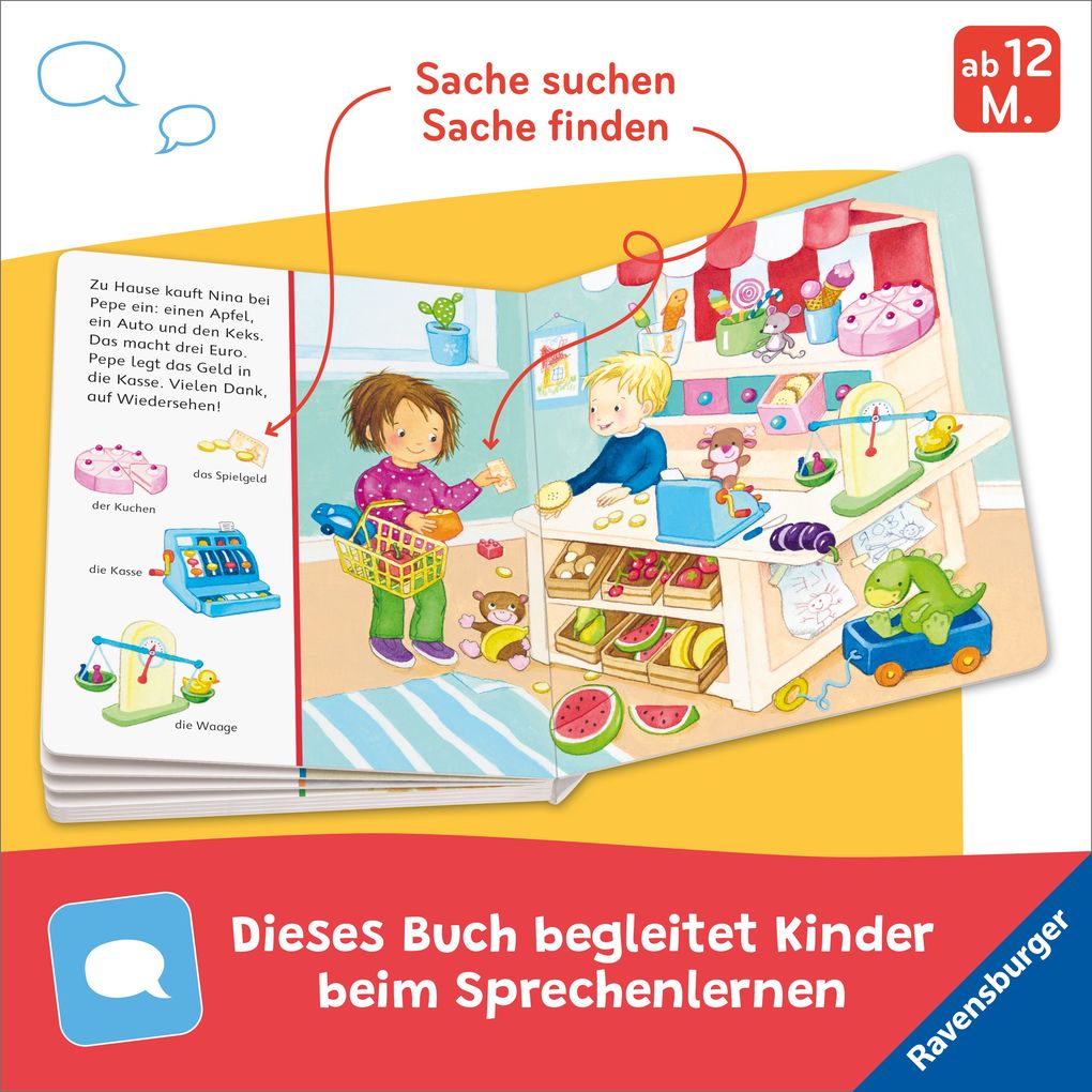 Weitere Ansicht: Mein erstes Sachen suchen: Beim Einkaufen | Sandra Grimm