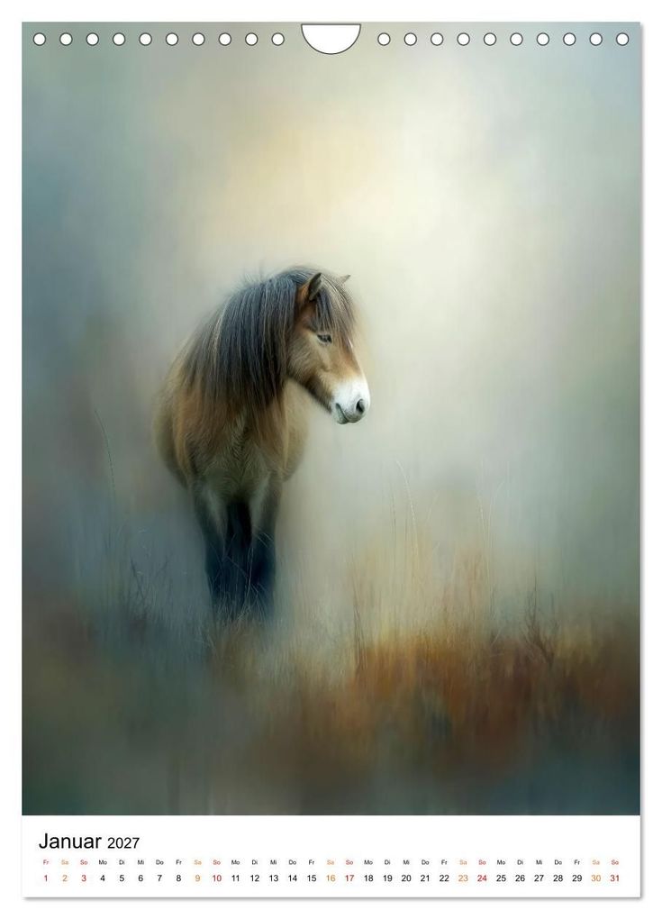 Weitere Ansicht: Tiere im Schleier der Zeit (Wandkalender 2027 DIN A4 hoch), CALVENDO Monatskalender | Calvendo, Roder