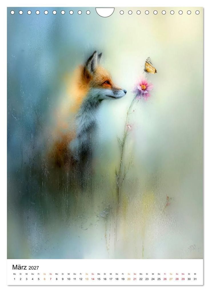 Weitere Ansicht: Tiere im Schleier der Zeit (Wandkalender 2027 DIN A4 hoch), CALVENDO Monatskalender | Calvendo, Roder