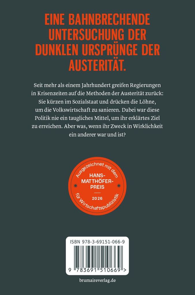 Weitere Ansicht: Die Ordnung des Kapitals | Clara E. Mattei