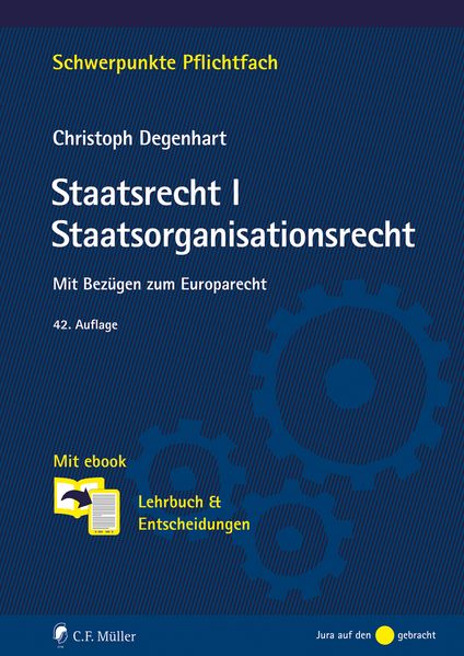 Produktbild: Staatsrecht I. Staatsorganisationsrecht | Christoph Degenhart