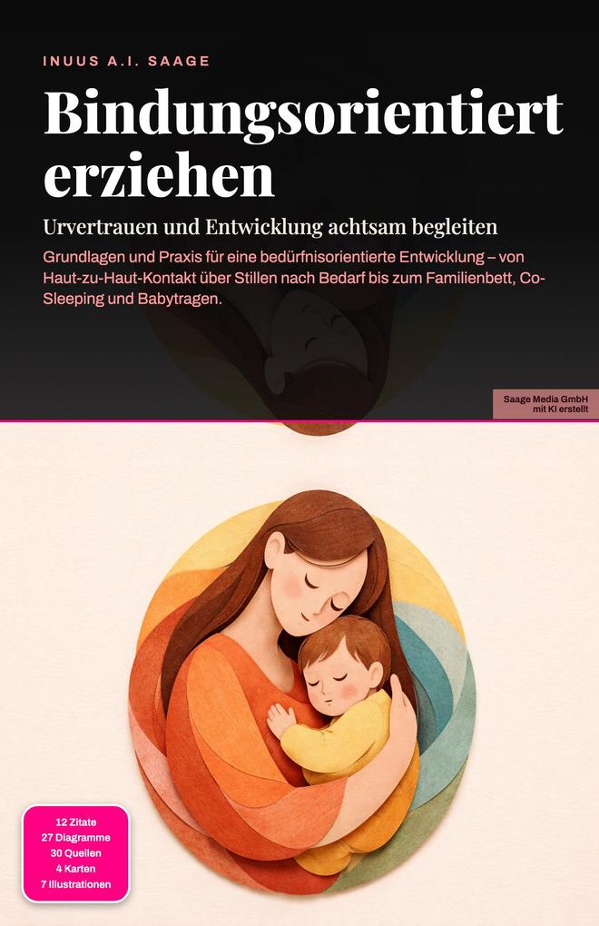 Produktbild: Bindungsorientiert erziehen | Inuus A. I. Saage