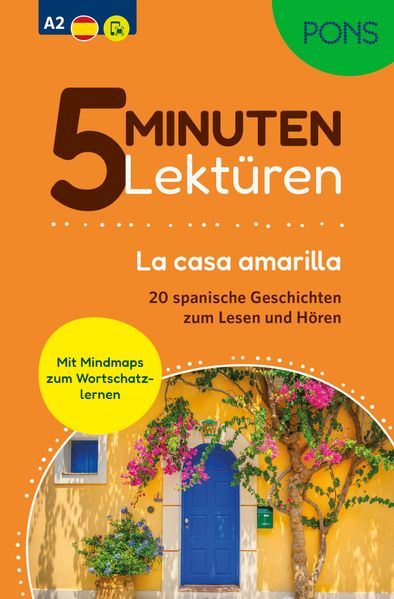 Produktbild: PONS 5-Minuten-Lektüre Spanisch A2 - Casa amarilla