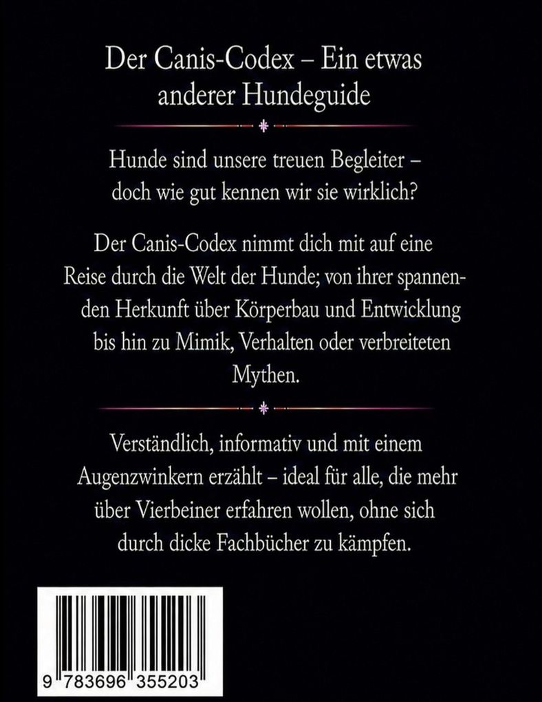 Weitere Ansicht: Der Canis-Codex | Michael Dettenrieder