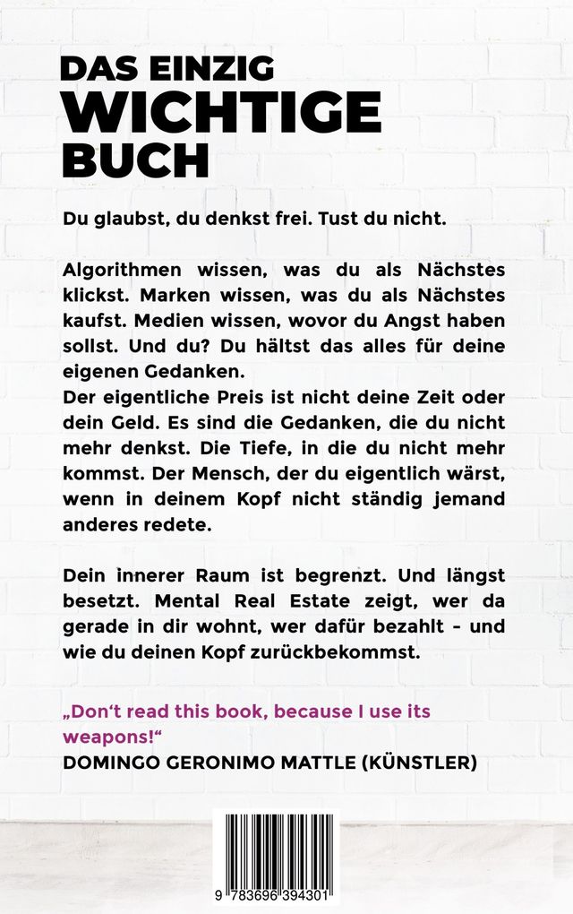 Weitere Ansicht: Mental Real Estate | Chris Halb12