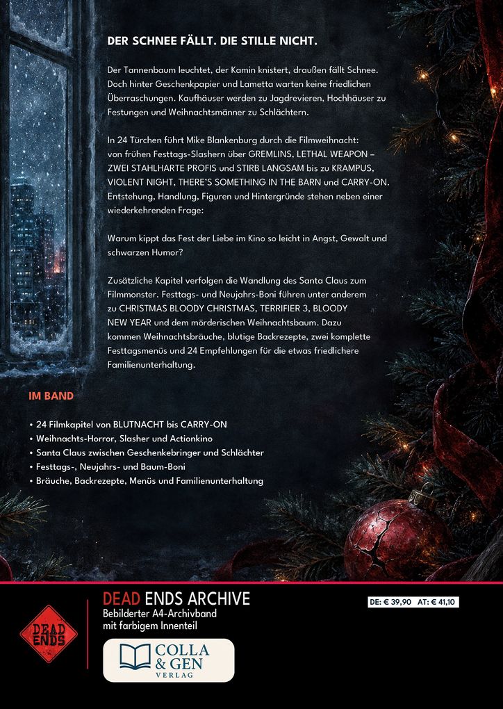 Weitere Ansicht: Happy Christmas, Deadly Christmas - Weihnachten im Horror- und Actionfilm (Dead Ends A4-Archivband) | Mike Blankenburg