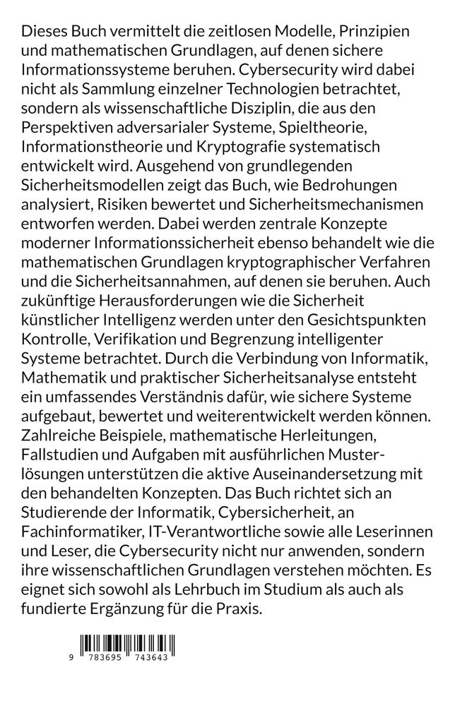 Weitere Ansicht: Theorie der Cybersecurity | Lucien Sina