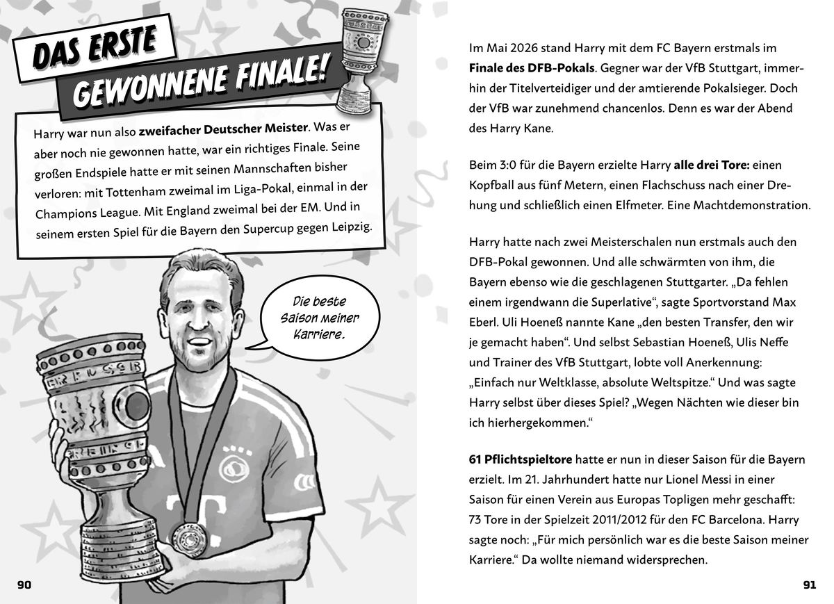 Weitere Ansicht: Mein Fußballheld Harry Kane - Seine Geschichte, seine Spiele, seine Rekorde | Florian Kinast