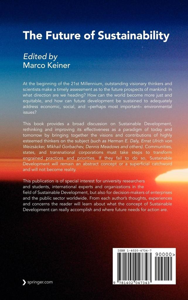 Weitere Ansicht: The Future of Sustainability