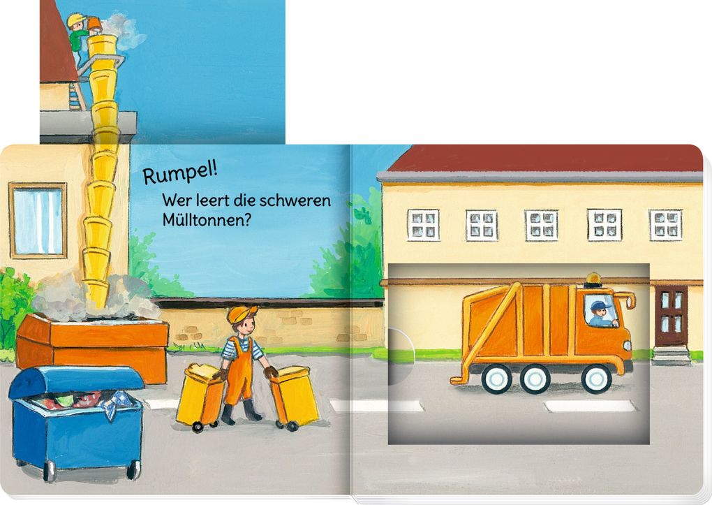Weitere Ansicht: minifanten 56: Brumm! Wer fährt da?