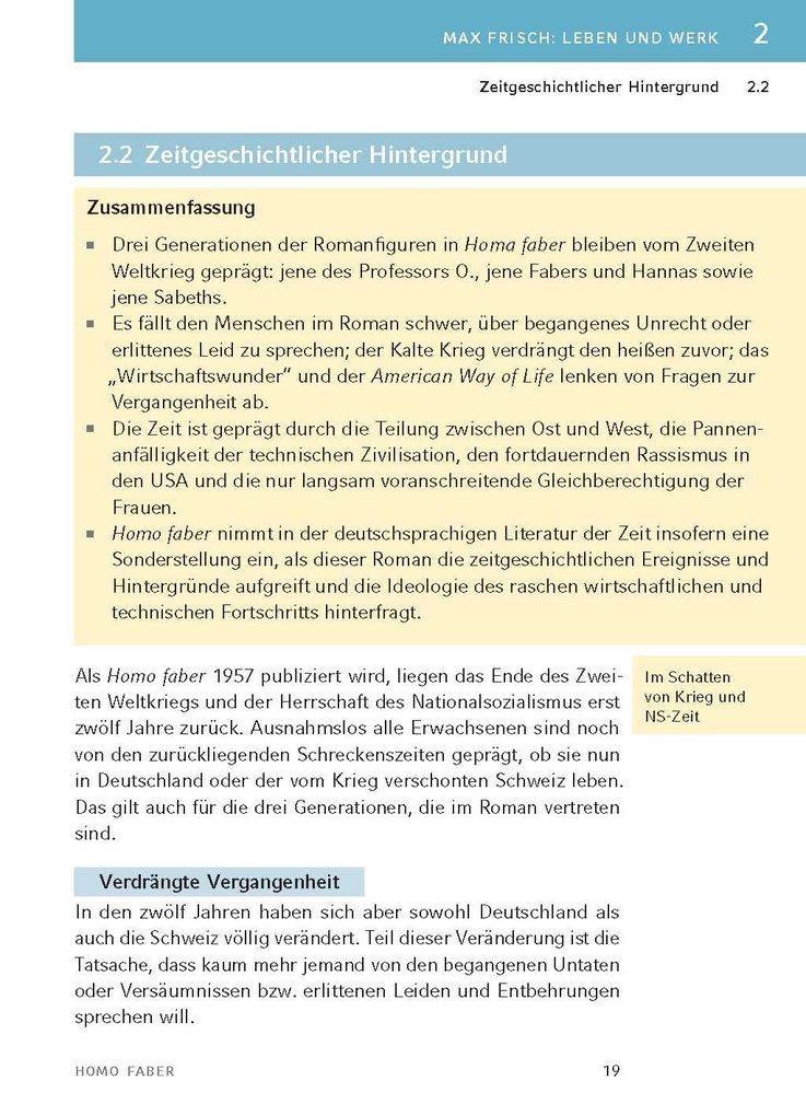 Weitere Ansicht: Homo faber von Max Frisch | Daniel Rothenbühler