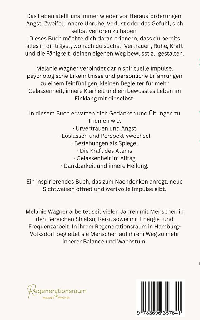 Weitere Ansicht: Mit dem Leben im Einklang | Melanie Wagner
