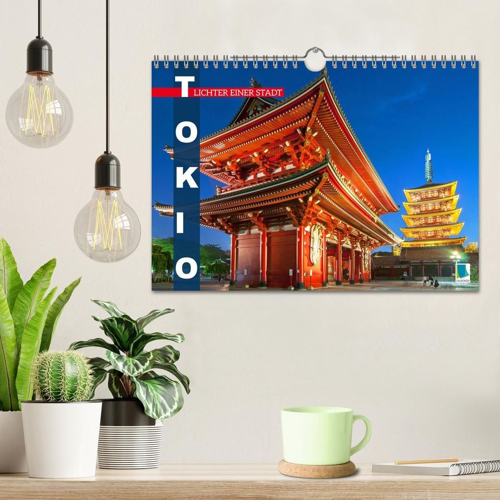 Weitere Ansicht: Tokio: Lichter einer Stadt (Wandkalender 2027 DIN A4 quer), CALVENDO Monatskalender | CALVENDO