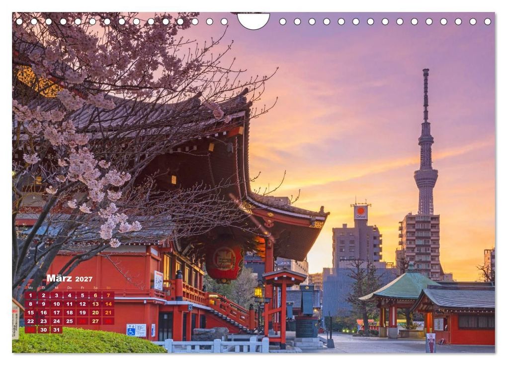 Weitere Ansicht: Tokio: Lichter einer Stadt (Wandkalender 2027 DIN A4 quer), CALVENDO Monatskalender | CALVENDO