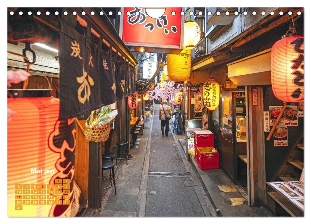 Weitere Ansicht: Tokio: Lichter einer Stadt (Wandkalender 2027 DIN A4 quer), CALVENDO Monatskalender | CALVENDO