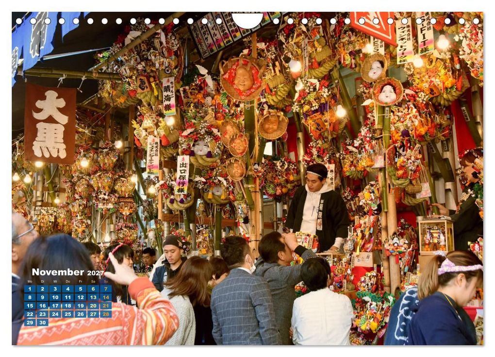 Weitere Ansicht: Tokio: Lichter einer Stadt (Wandkalender 2027 DIN A4 quer), CALVENDO Monatskalender | CALVENDO