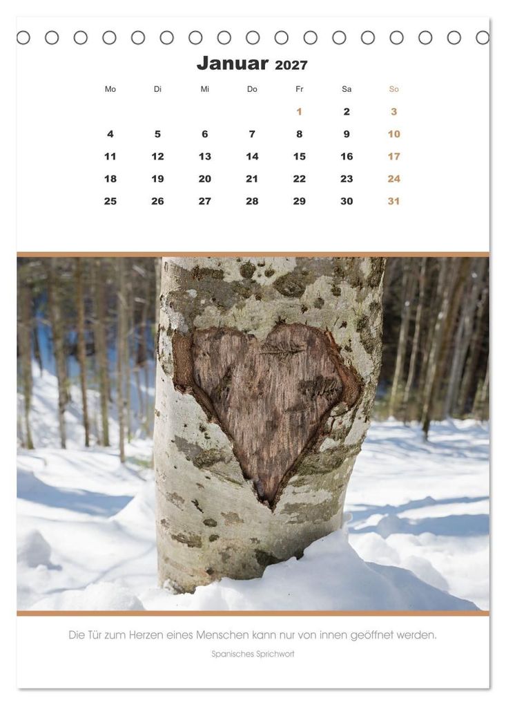 Weitere Ansicht: Attraktive Herzmotive 2027 (Tischkalender 2027 DIN A5 hoch), CALVENDO Monatskalender | SusaZoom, Calvendo