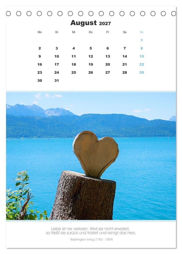 Weitere Ansicht: Attraktive Herzmotive 2027 (Tischkalender 2027 DIN A5 hoch), CALVENDO Monatskalender | SusaZoom, Calvendo