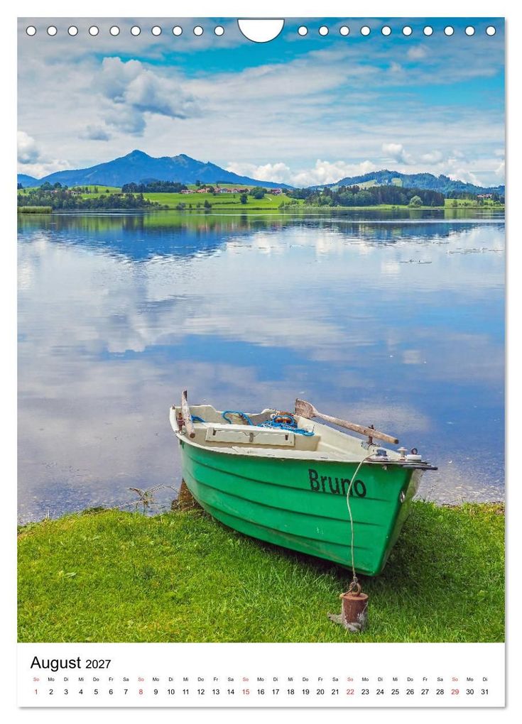 Weitere Ansicht: Allgäu, Berge, Wiesen, Seen und Kühe. (Wandkalender 2027 DIN A4 hoch), CALVENDO Monatskalender | VogtArt, Calvendo