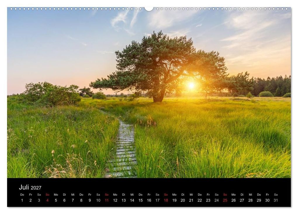 Weitere Ansicht: HOHES VENN - Einblicke in ein Hochmoor (Wandkalender 2027 DIN A2 quer), CALVENDO Monatskalender | rclassen, Calvendo