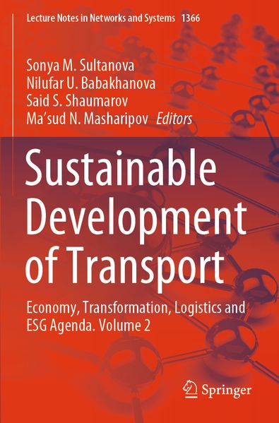 Produktbild: Sustainable Development of Transport