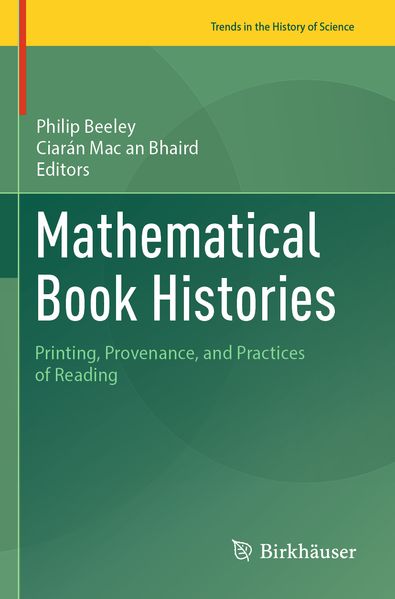 Produktbild: Mathematical Book Histories