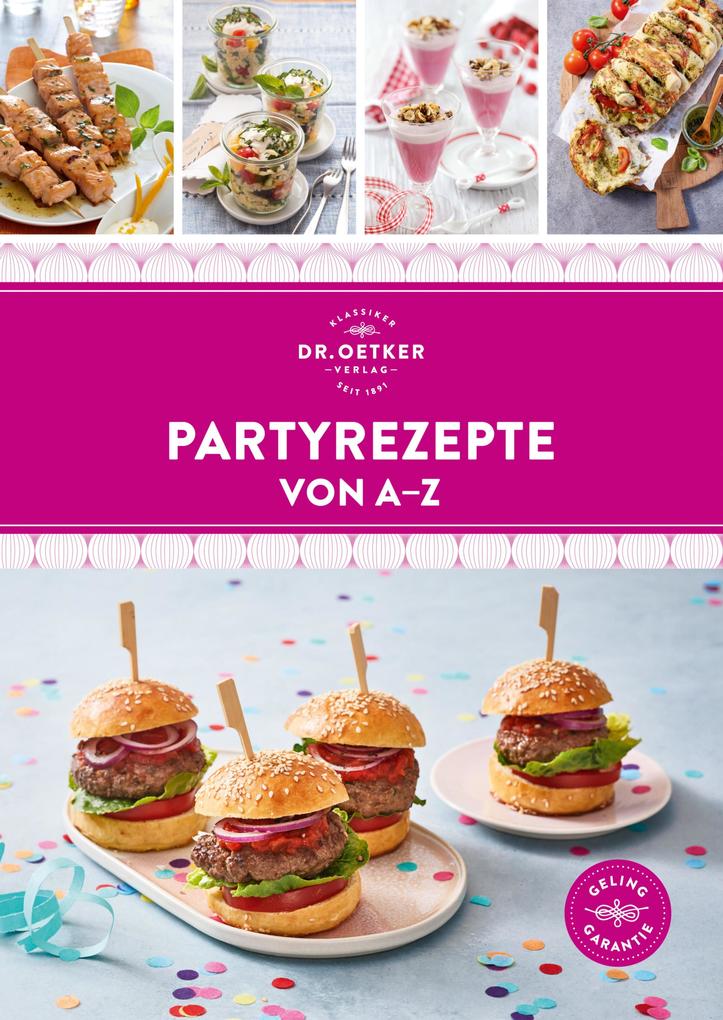 Produktbild: Partyrezepte von A-Z | Oetker Verlag