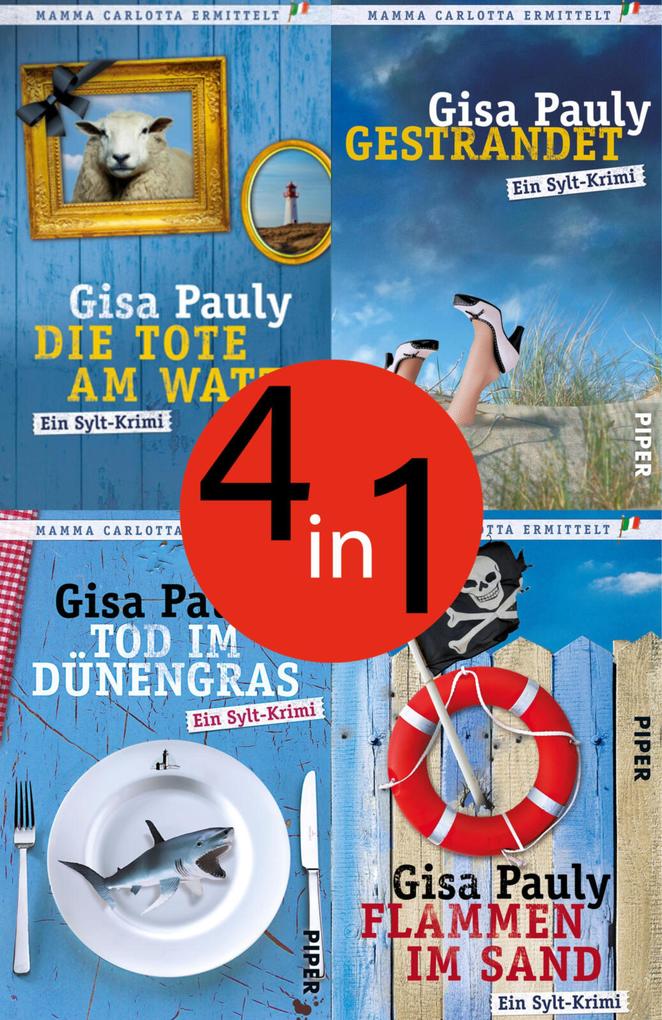 Produktbild: Bundle: Mamma Carlotta 1 bis 4 | Gisa Pauly