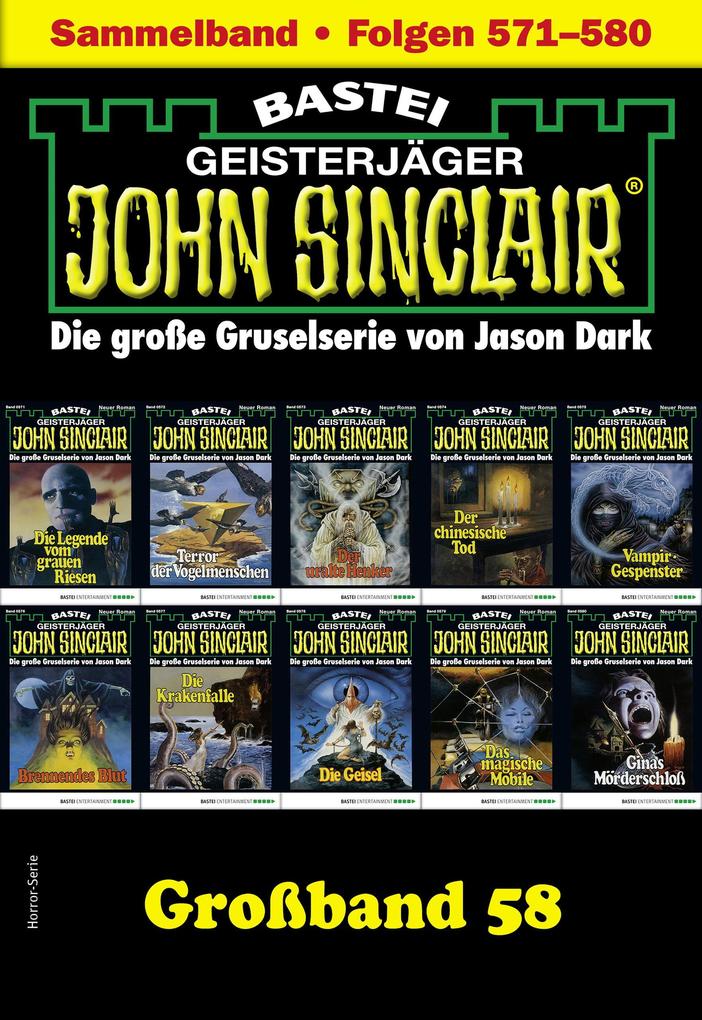 Produktbild: John Sinclair Großband 58 | Jason Dark
