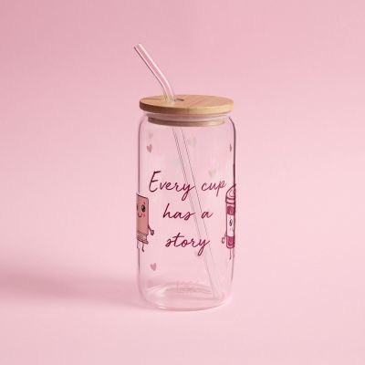 Weitere Ansicht: EVERY CUP HAS A STORY Iced Coffee Glas