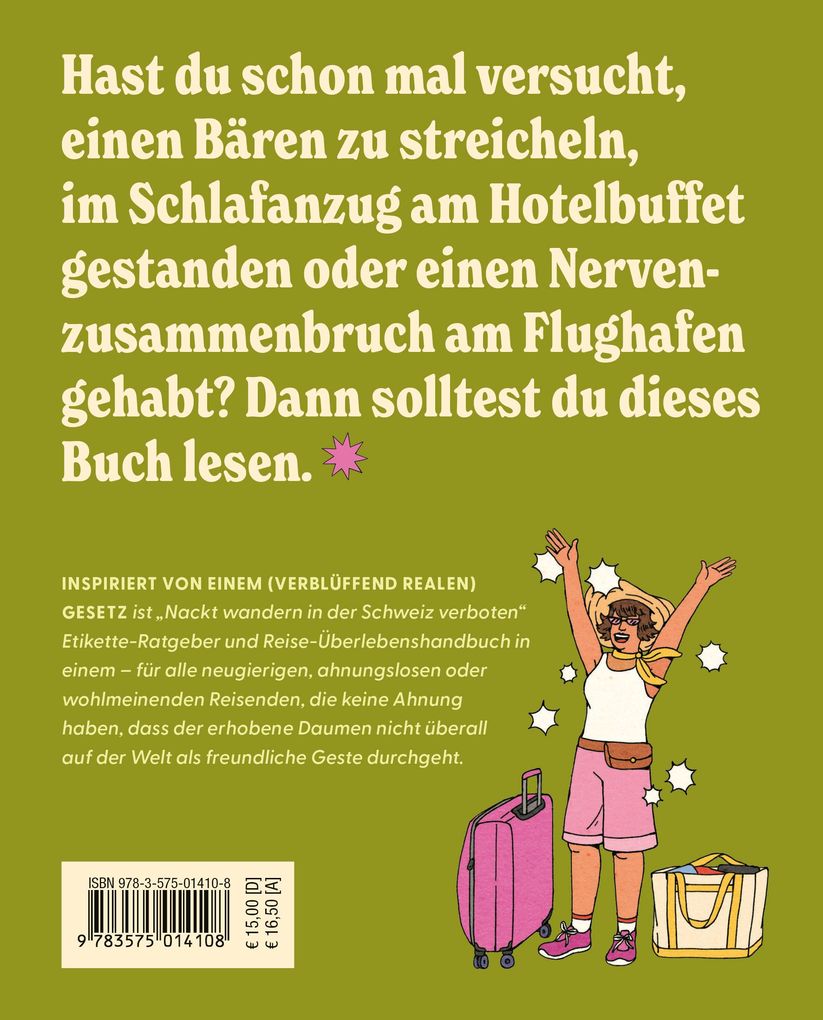 Weitere Ansicht: LONELY PLANET Bildband Nackt wandern in der Schweiz verboten