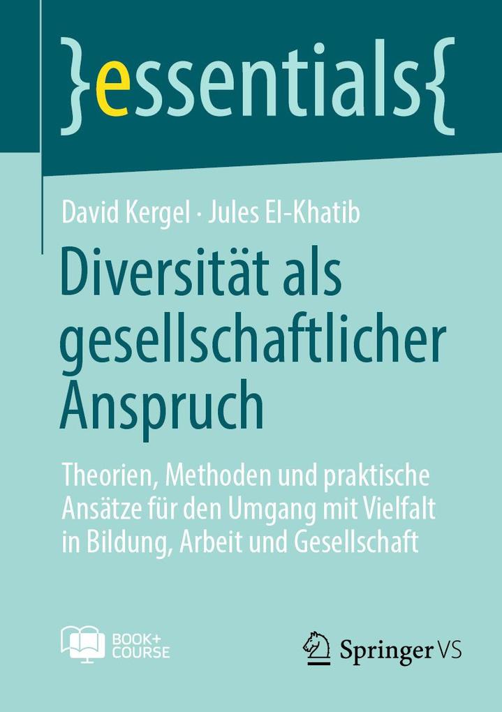 Produktbild: Diversität als gesellschaftlicher Anspruch | David Kergel, Jules El-Khatib