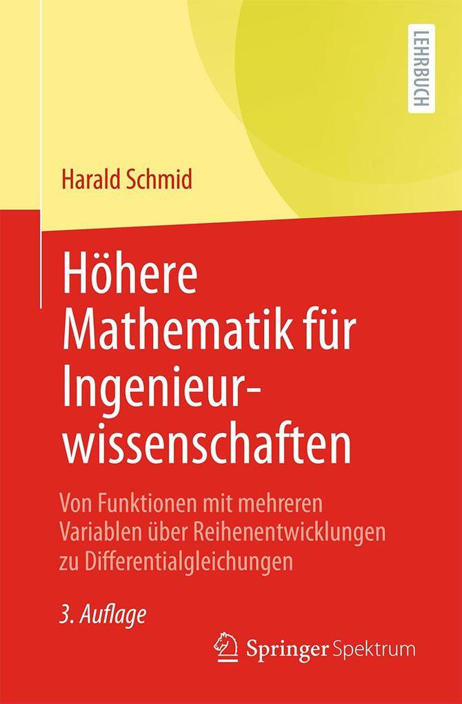 Produktbild: Höhere Mathematik für Ingenieurwissenschaften | Harald Schmid