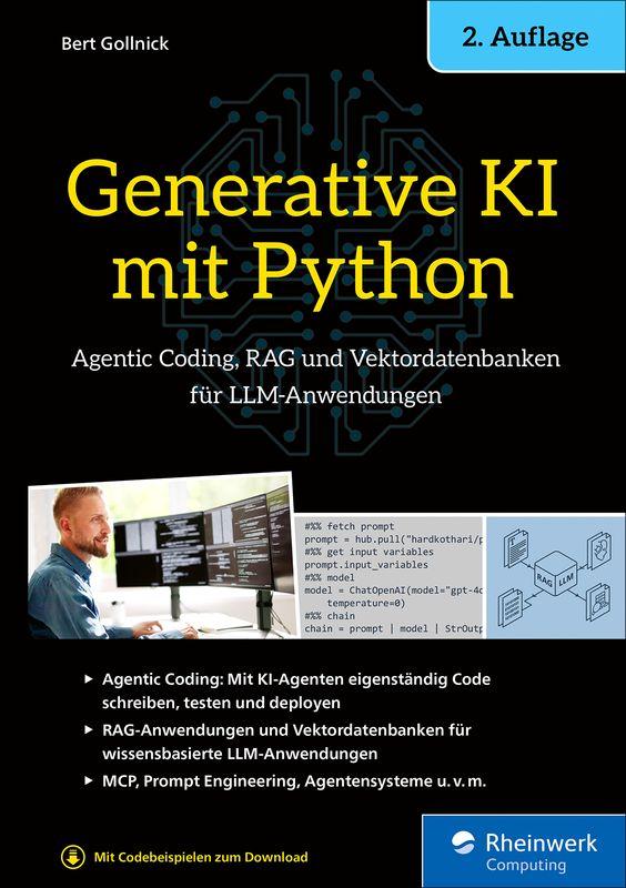 Produktbild: Generative KI mit Python | Bert Gollnick