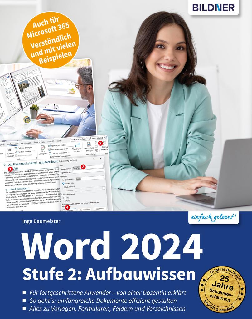 Produktbild: Word 2024 - Stufe 1: Grundlagen | Inge Baumeister