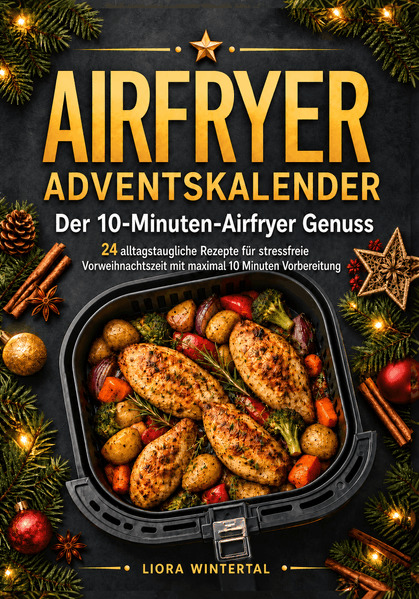 Produktbild: Adventskalender - Der 10-Minuten-Airfryer Genuss | Liora Wintertal