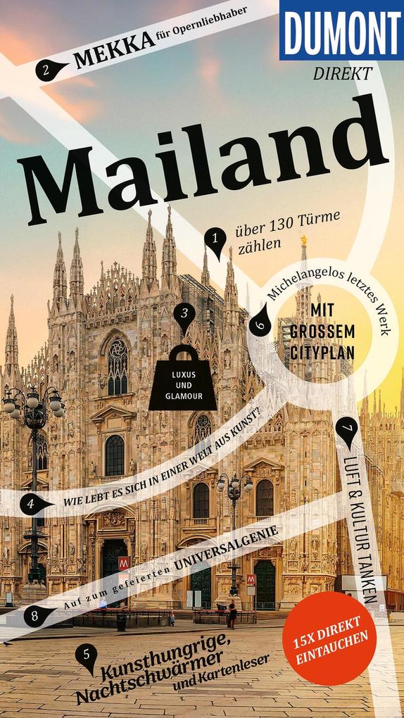 Produktbild: DUMONT direkt Reiseführer E-Book Mailand | Aylie Lonmon