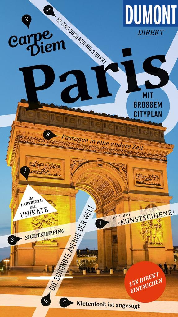 Produktbild: DUMONT direkt Reiseführer E-Book Paris | Gabriele Kalmbach