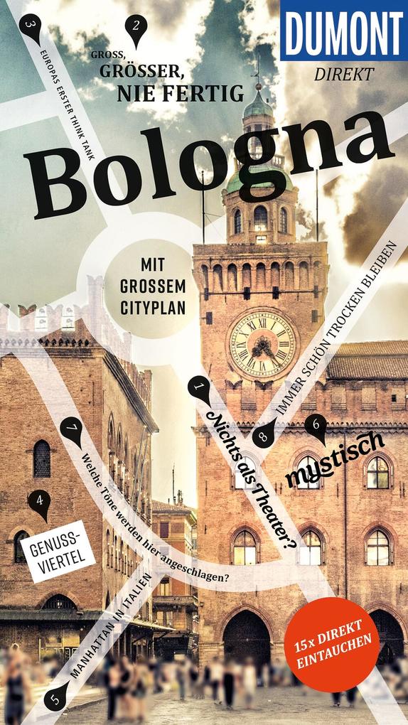 Produktbild: DUMONT direkt Reiseführer E-Book Bologna | Sibylle Lauth