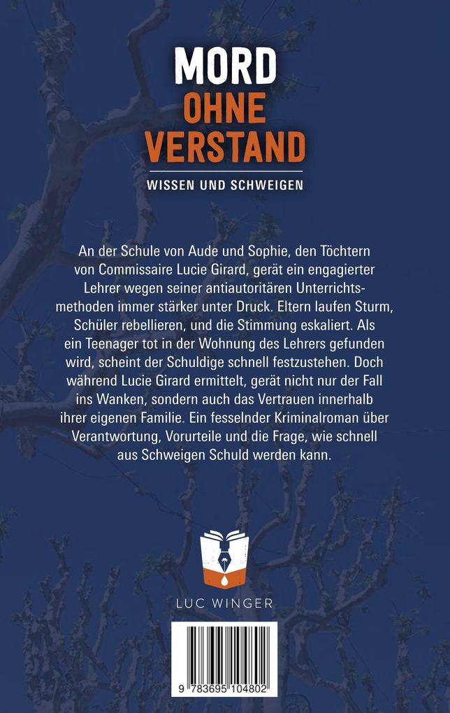Weitere Ansicht: Mord ohne Verstand | Luc Winger