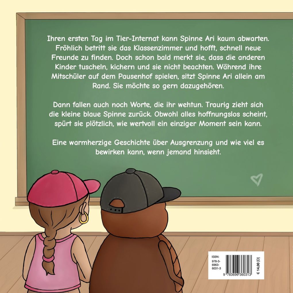 Weitere Ansicht: Spinne Ari darf nicht mitmachen | Natalie Pretiose