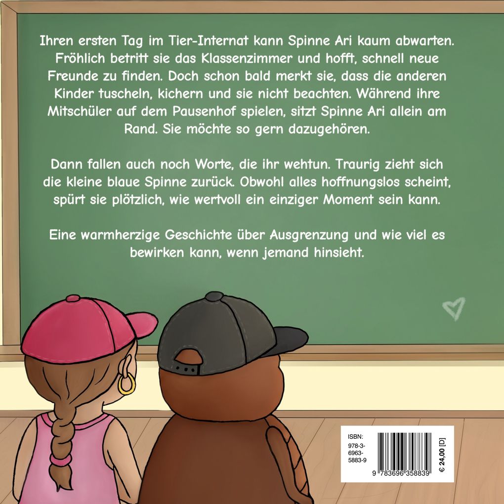 Weitere Ansicht: Spinne Ari darf nicht mitmachen | Natalie Pretiose