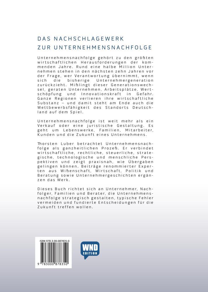 Weitere Ansicht: Unternehmensnachfolge | Thorsten Luber
