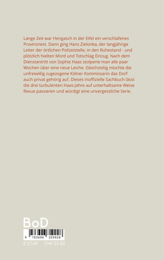 Weitere Ansicht: High Heels im Mist: Kommissarin Haas auf der Spur des Provinzverbrechens | F. Josef