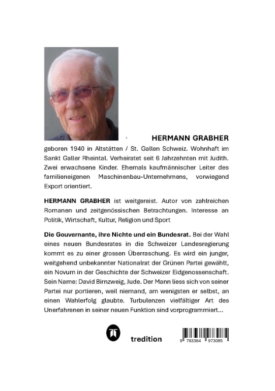 Weitere Ansicht: Die Gouvernante, ihre Nichte und ein Bundesrat | Hermann Grabher