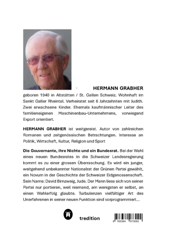 Weitere Ansicht: Die Gouvernante, ihre Nichte und ein Bundesrat | Hermann Grabher
