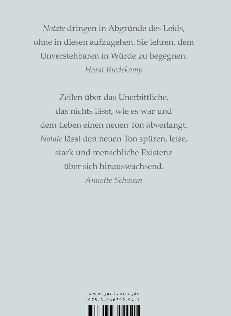 Weitere Ansicht: Notate | Erich Thies
