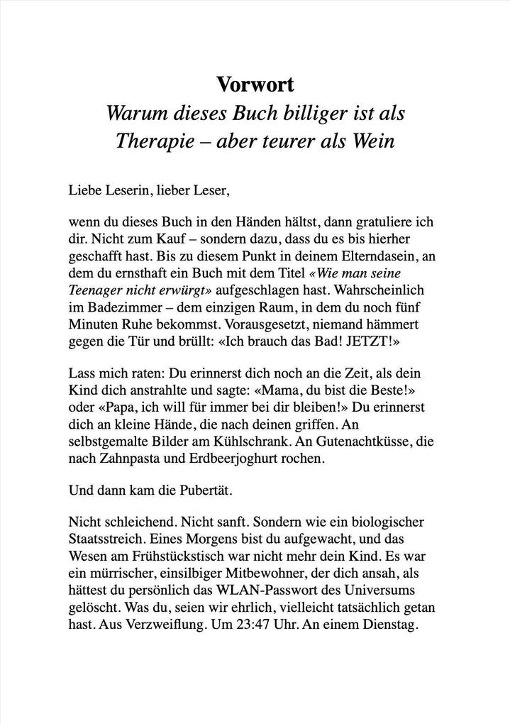 Weitere Ansicht: WIE MAN SEINE TEENAGER NICHT ERWÜRGT?! | Nina Berger-Schmidt