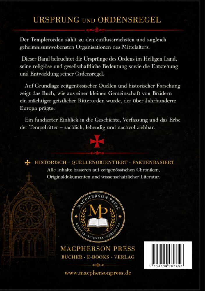 Weitere Ansicht: DER TEMPLERORDEN | A.E. MACPHERSON