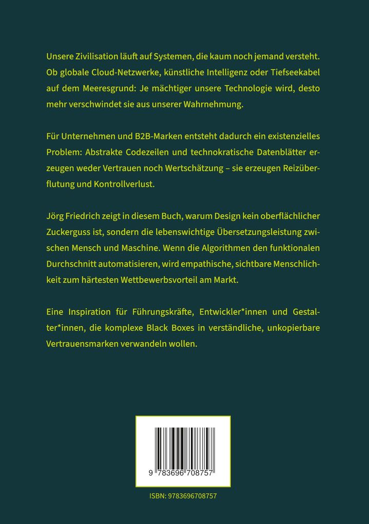 Weitere Ansicht: Die unsichtbare Welt | Jörg Friedrich